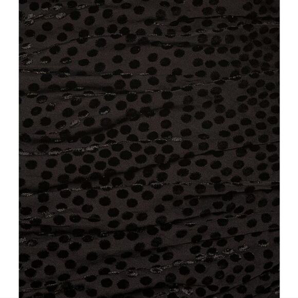 ⚡️SALE! Bardot Spot Velour Mini Dress in Black - Picture 10 of 11